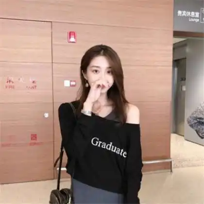 微信头像女生气质唯美,我感受到了你的心跳