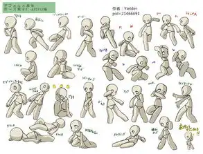 动态人体绘画参考