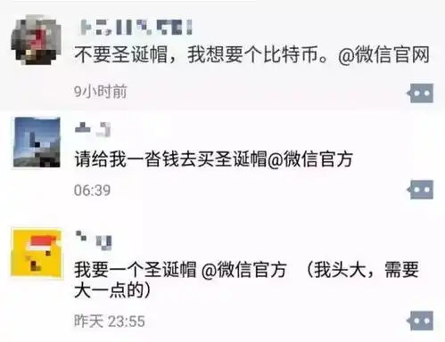 几亿用户集体戏精的行为艺术微信官方请给我头像一个圣诞帽