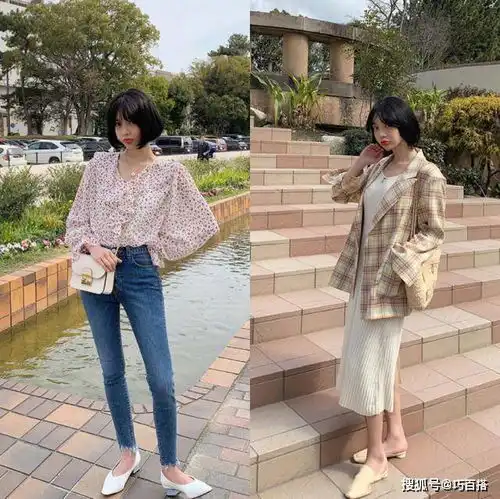 小个子春季搭配指南简约有格调的韩系穿搭,气质清爽轻松显高