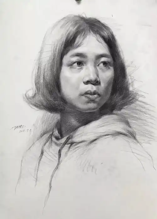 如何把素描画得像要狠抓结构造型透视,那你就是高手了