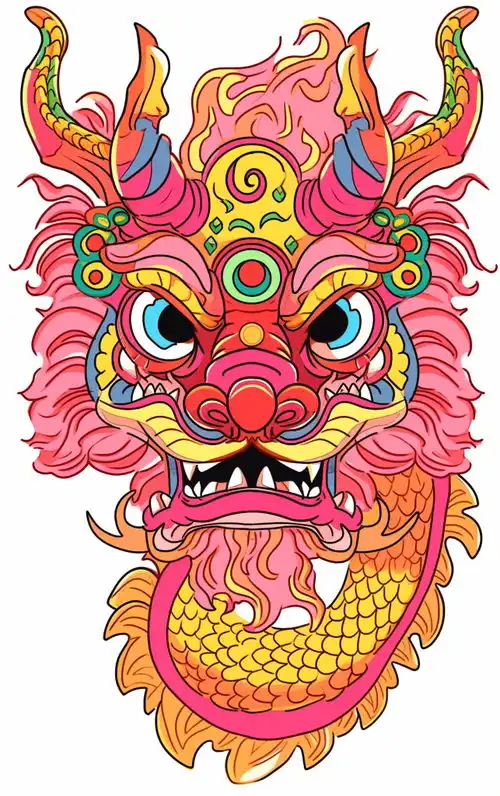 龙年元素素材龙插画背景素材图片广告素材下载至来源处