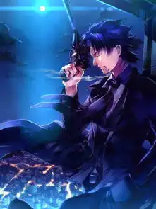 给我几张动漫男生的图片拿枪的,冷血的
