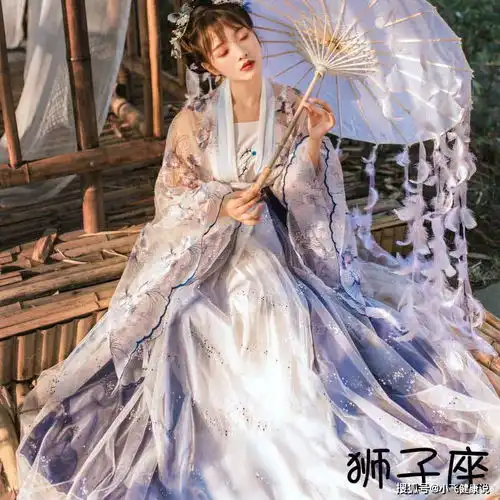 十二星座专属汉服,金牛温柔,水瓶仙气,看到双子爱辽爱辽女孩子