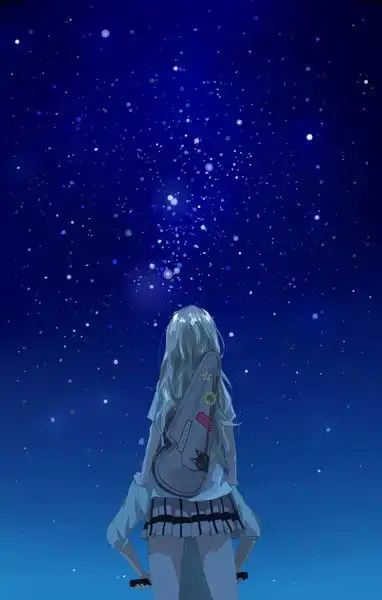 求唯美女生动漫图片,谢谢