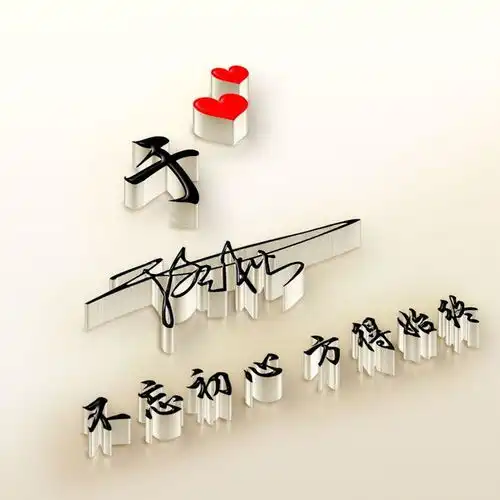 2021年最火的姓氏头像,最新3d高端精致签名头像,祝你好运爆棚